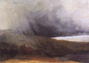 Pierre de Valenciennes Storm by the Banks of a Lake oil on canvas